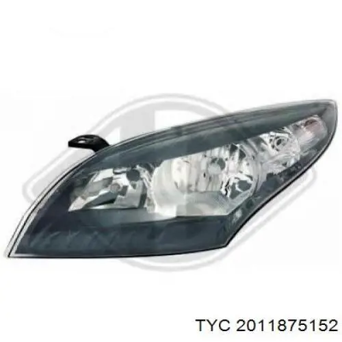Правая фара 20B875A52B TYC