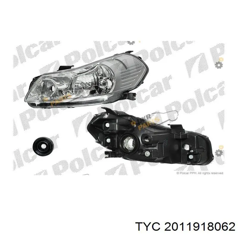 Фара левая Depo/Loro/Abakus FP6815R1E цена, от 106.94 USD