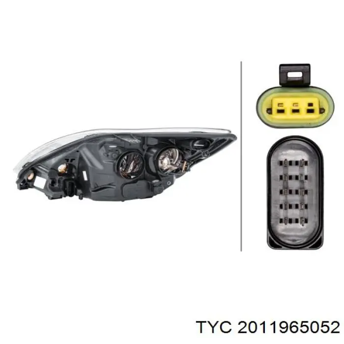 Правая блок фара Depo/Loro/Abakus 4311183RMLEHM1 цена, от 176.07 USD
