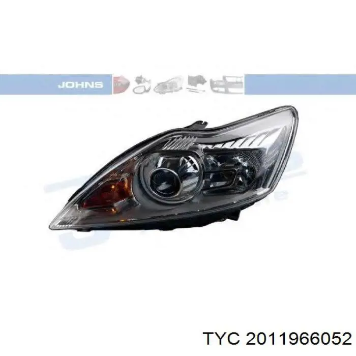 Левая фара 1521204 Ford