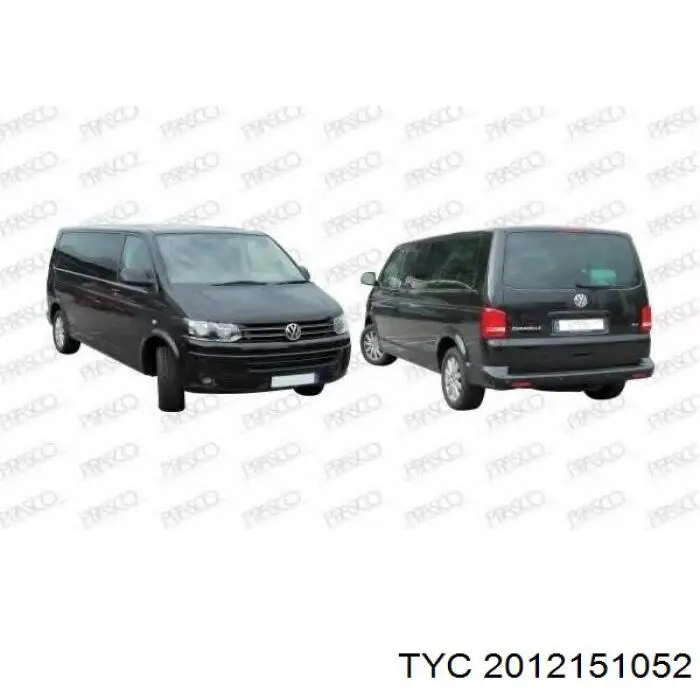 Купить 956910E Polcar Фара основная правая