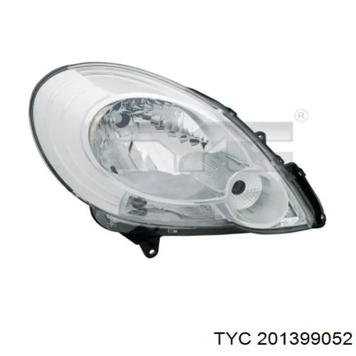 Правая фара 606210E Polcar