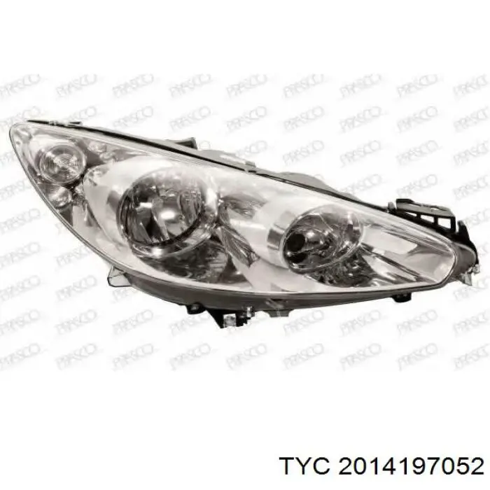 Правая фара 2014197052 TYC