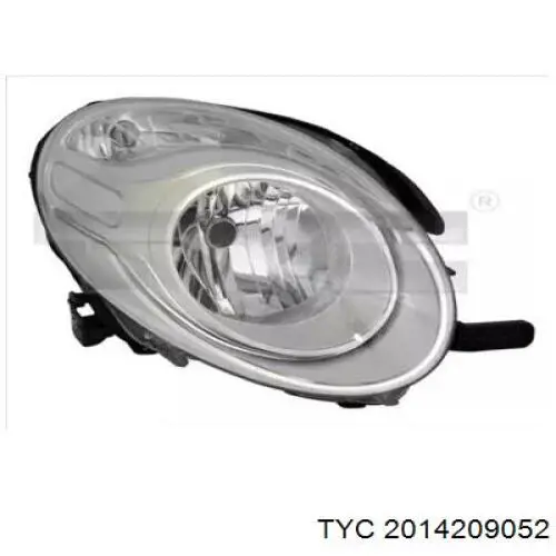 Luz direita para Fiat 500 (351, 352)