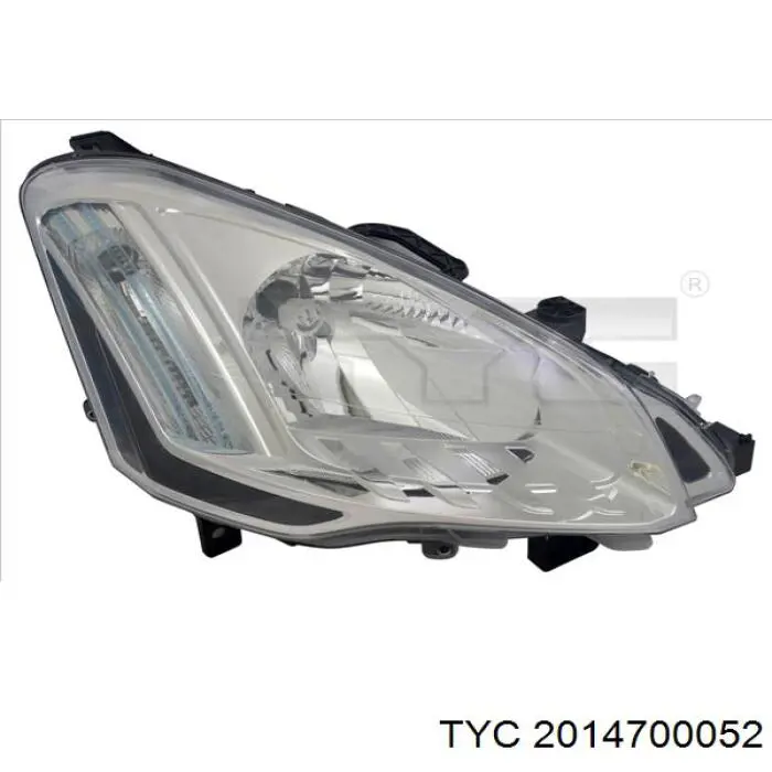 Левая фара ZCT1141L Signeda