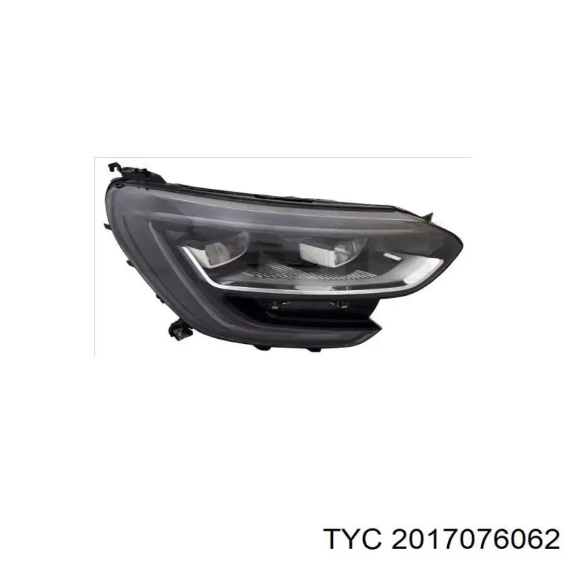Luz esquerda para Renault Megane (LV)
