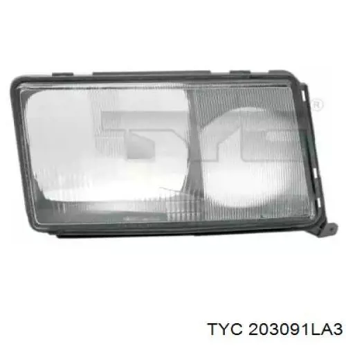 Стекло фары левой TYC 203091LA3 цена, от 37.52 USD