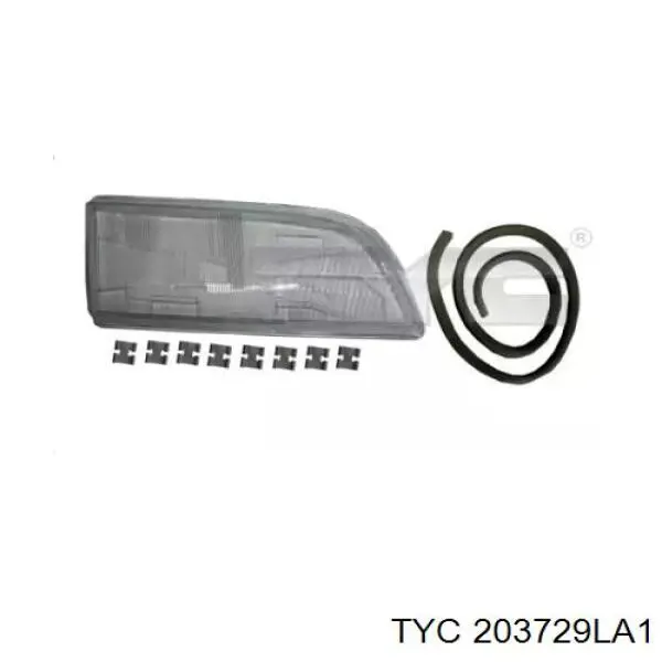 Стекло фары правой TYC 203729LA1 цена, от 28.19 USD