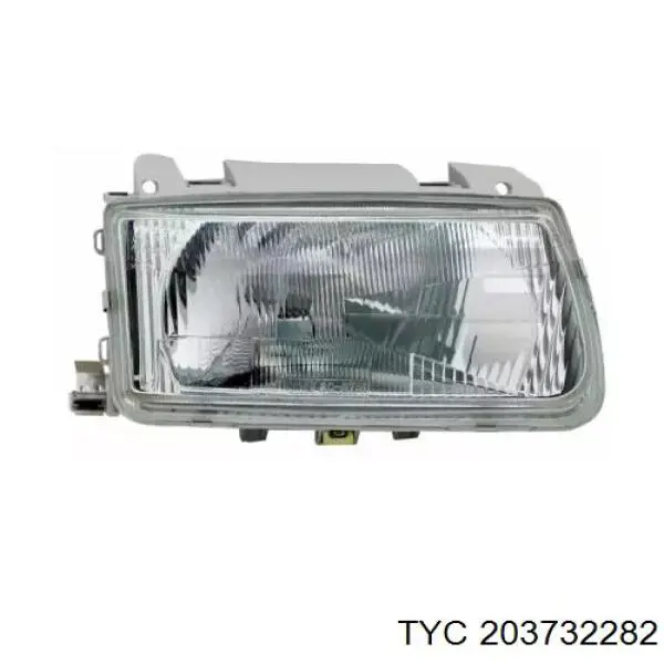 Левая фара 1AF962489111 HELLA