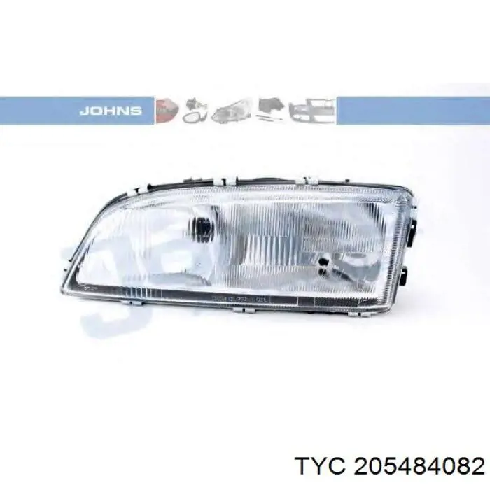 Купить 8628398 Volvo Фара левая передняя