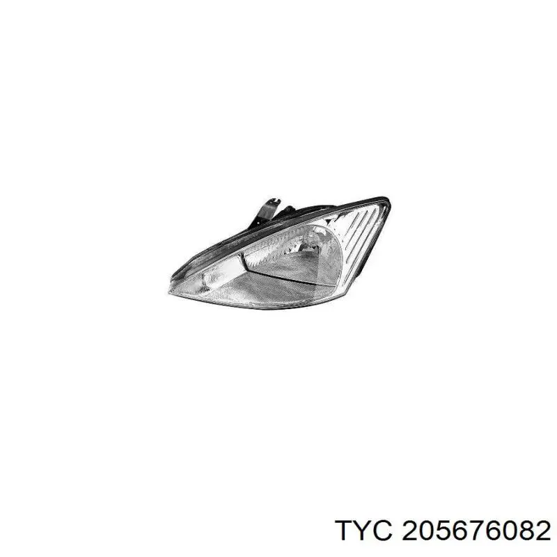 Левая фара 1152093 Ford