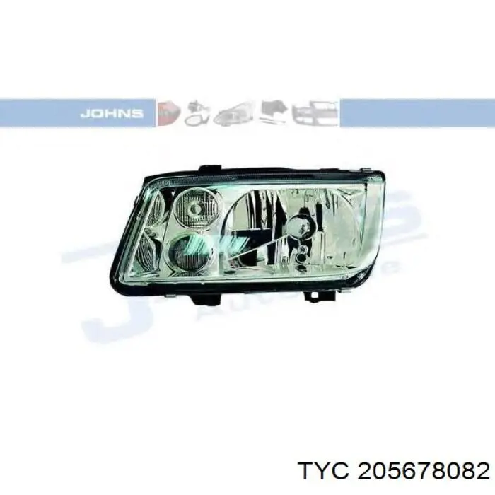 Фара левая TYC 205678082 цена, от 84.81 USD