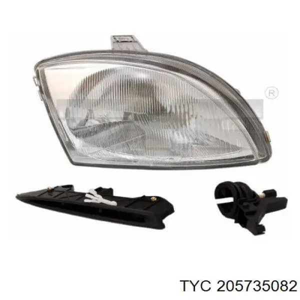 Правая блок фара Depo/Loro/Abakus 6611131RLDEM цена, от 41.10 USD