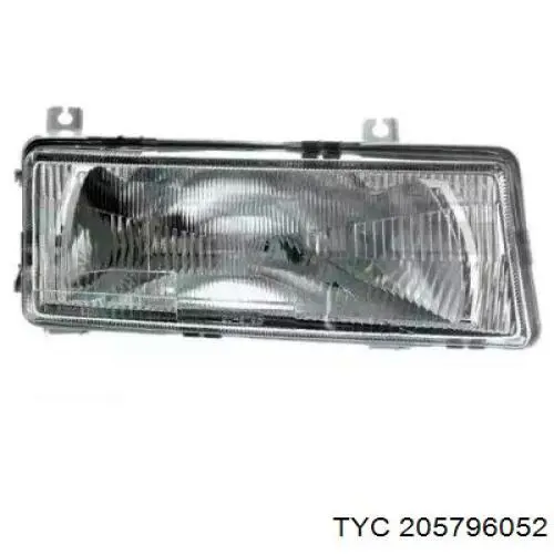 Левая фара 205796052 TYC