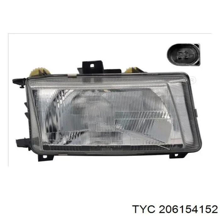 206154152 TYC Фара