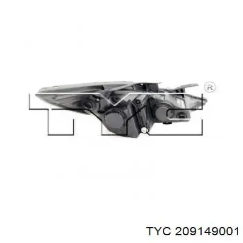Купить 209149001 TYC Фара основная правая