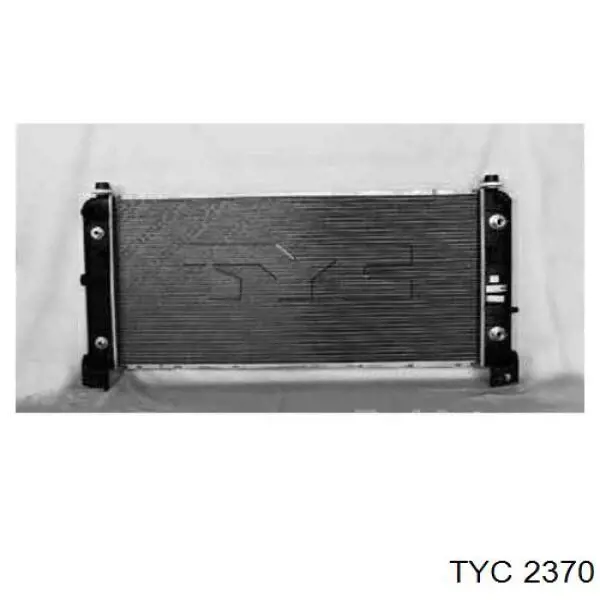 Радиатор охлаждения двигателя TYC 2370 цена, от 182.60 USD