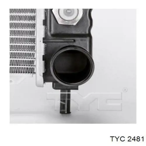 Купить 52080118AA Chrysler Радиатор водяной