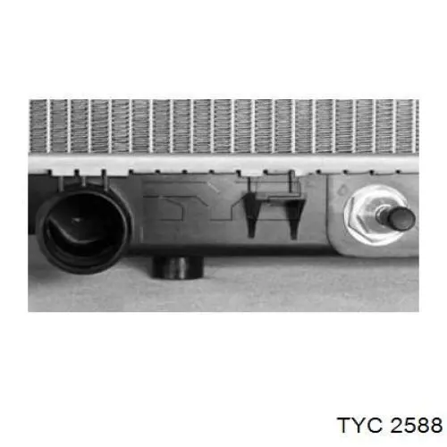 Радиатор 3519081 Polcar