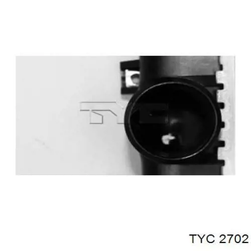 2702 TYC radiador de esfriamento de motor