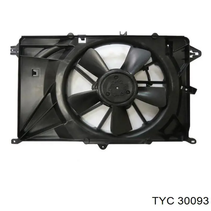 30093 TYC radiador de aparelho de ar condicionado