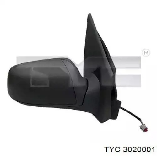 893857502G3FZ VAG Зеркало заднего вида правое