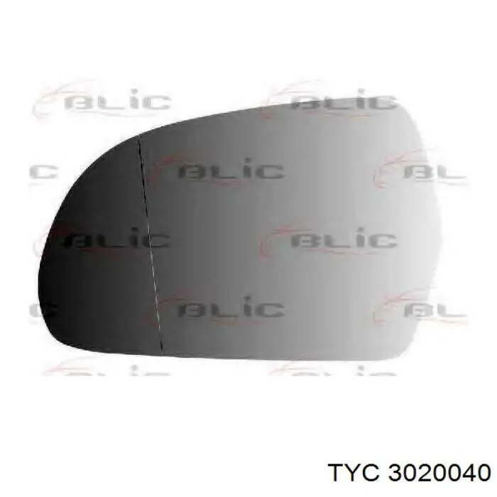 Зеркало заднего вида, левое TYC 3020040 цена, от 73.75 USD
