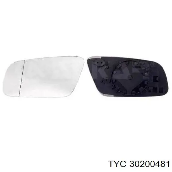 Зеркальный элемент водительского зеркала TYC 30200481 цена, от 12.53 USD