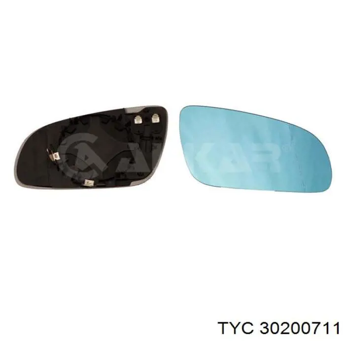 Стекло зеркала заднего вида, правого TYC 30200711 цена, от 10.74 USD