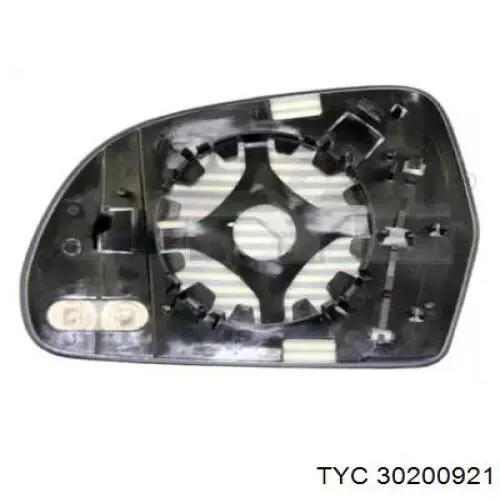 Стекло левого зеркала заднего вида 1Z0857521B VAG