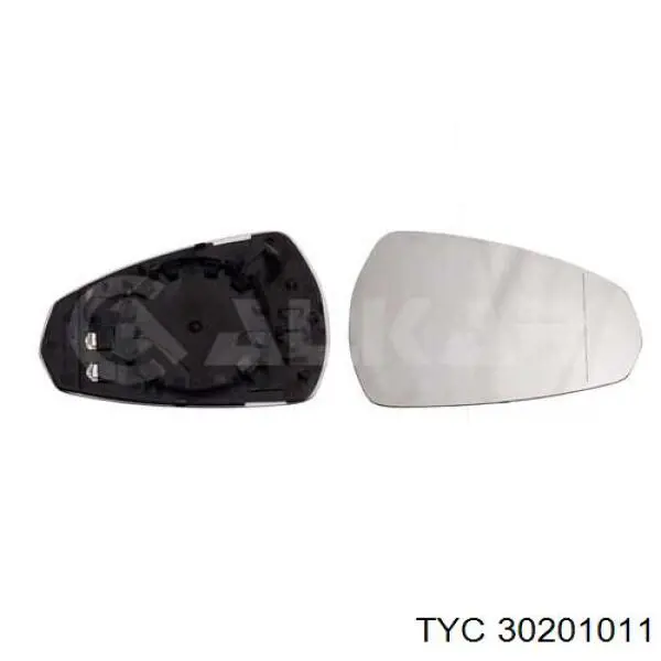 Стекло зеркала заднего вида, правого TYC 30201011 цена, от 16.58 USD