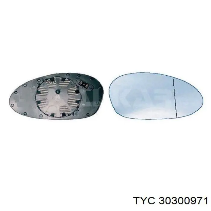 Зеркальный элемент водительского зеркала Depo/Loro/Abakus 0401G03 цена, от 15.62 USD