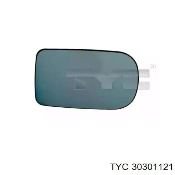 Зеркальный элемент водительского зеркала Polcar 2008544E цена, от 10.92 USD