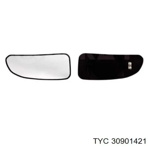 309-0142-1 TYC зеркальный элемент зеркала заднего вида левого