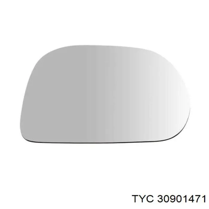 Стекло зеркала заднего вида, правого TYC 30901471 цена, от 13.93 USD