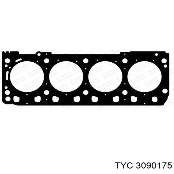 Зеркало заднего вида правое 3090175 TYC