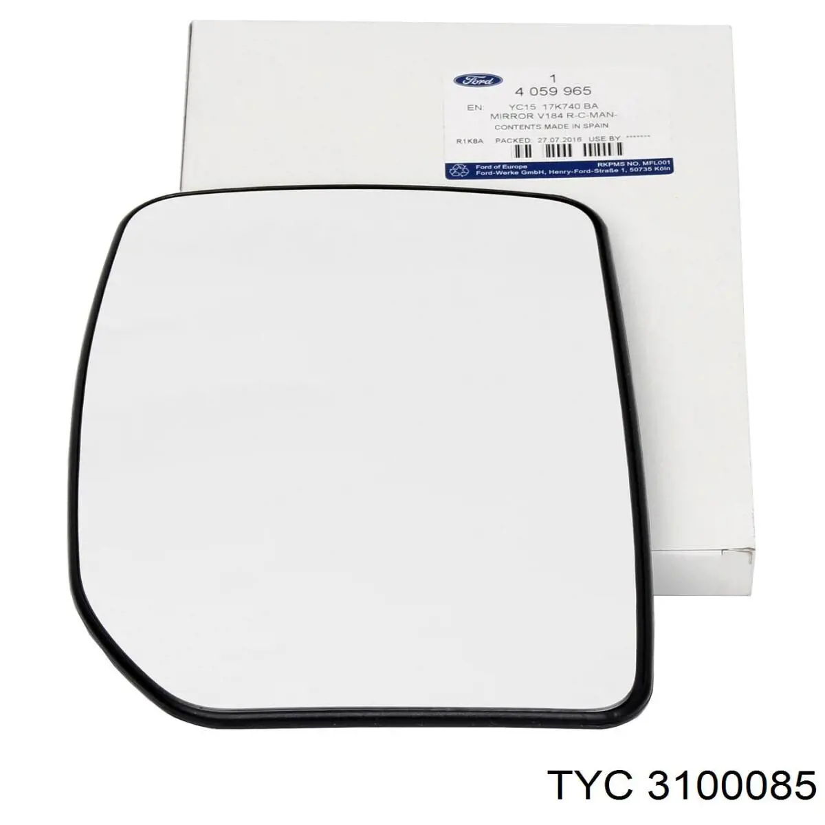 Правое зеркало BP2901R DP Group
