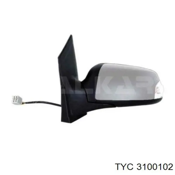 Зеркало заднего вида, левое TYC 3100102 цена, от 64.33 USD