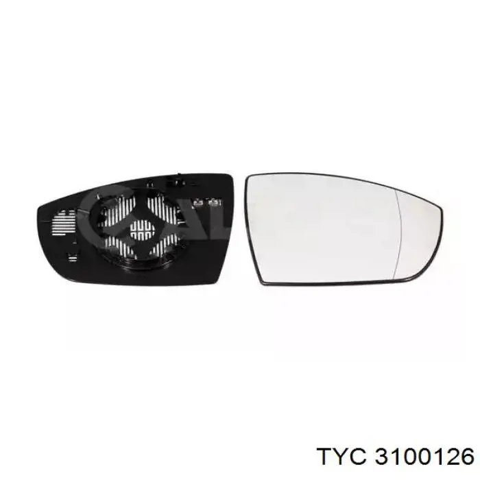 Зеркало заднего вида, левое SPJ E2515 цена, от 123.89 USD