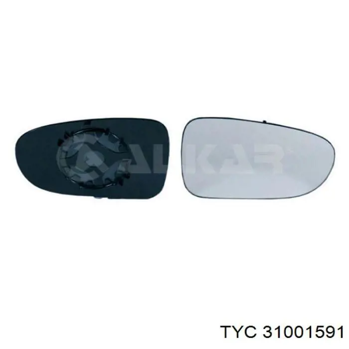 Купить 1224G02 Depo/Loro/Abakus Стекло правого зеркала заднего вида