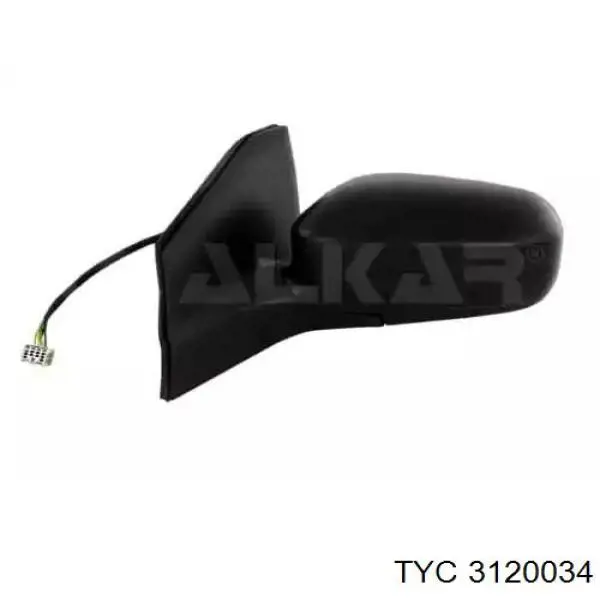 Зеркало заднего вида, левое TYC 3120034 цена, от 63.04 USD
