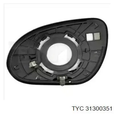 Зеркальный элемент зеркала заднего вида правого 31300351 TYC