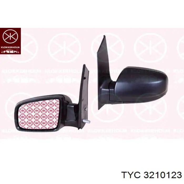 Купить 3210123 TYC Боковое зеркало заднего вида правое