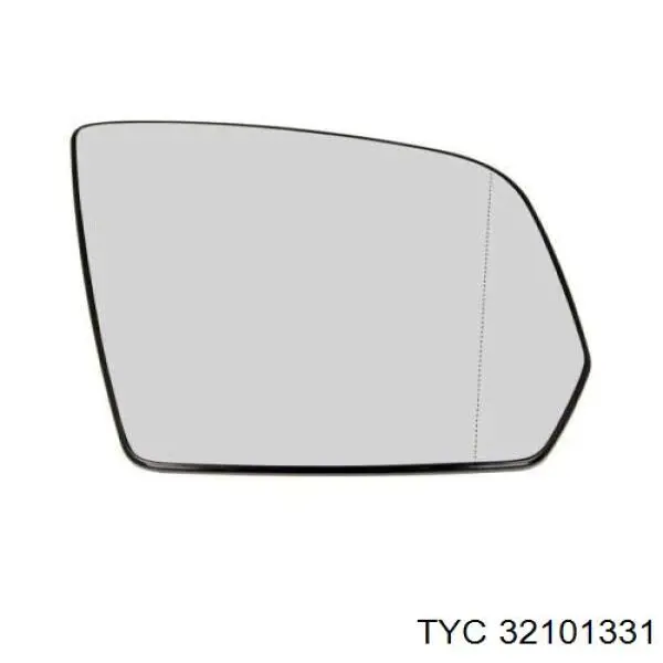 Зеркальный элемент зеркала заднего вида правого 32101331 TYC