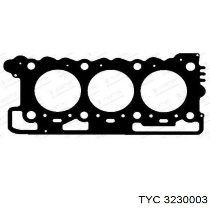 Правое боковое зеркало 3230003 TYC