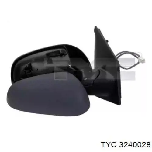 Зеркало заднего вида, левое TYC 3240028 цена, от 84.64 USD