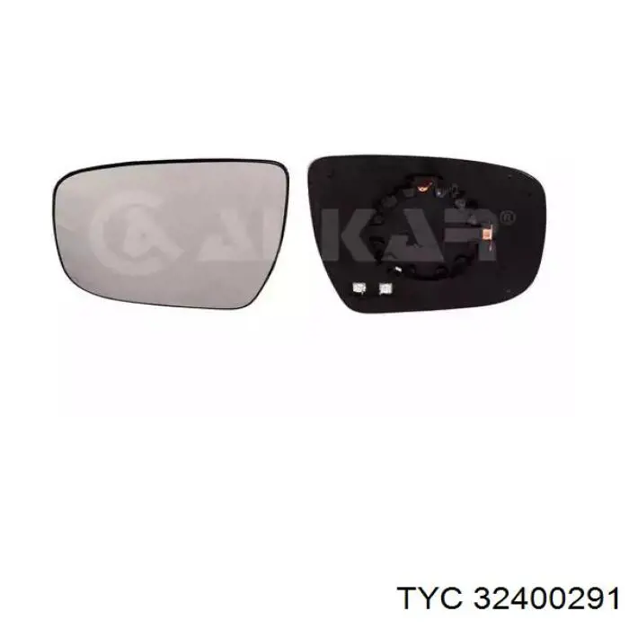 Купить 32400291 TYC Стекло правого зеркала заднего вида