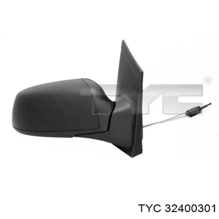 Купить 32400301 TYC Стекло зеркала заднего вида, левого