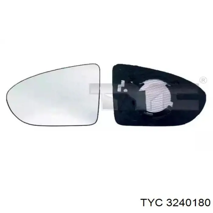 Зеркало заднего вида, левое TYC 3240180 цена, от 101.07 USD
