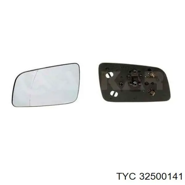 32500141 TYC зеркальный элемент зеркала заднего вида левого